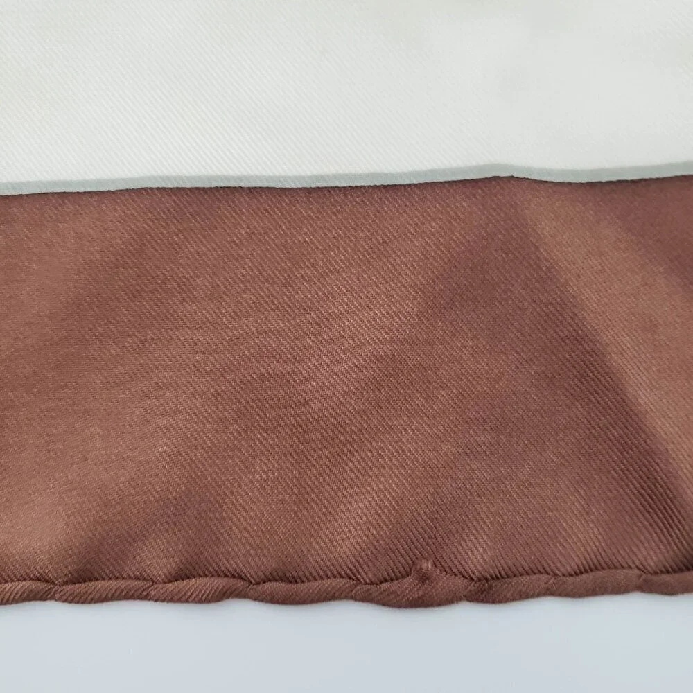 Mona Delza Paris Scarf Equestrian Horse Carriage Lightweight Square 31 Inch